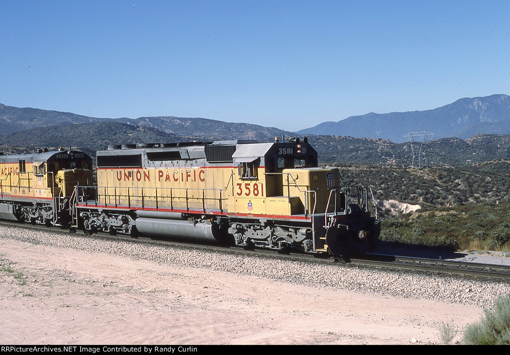 UP 3581 on Cajon Pass